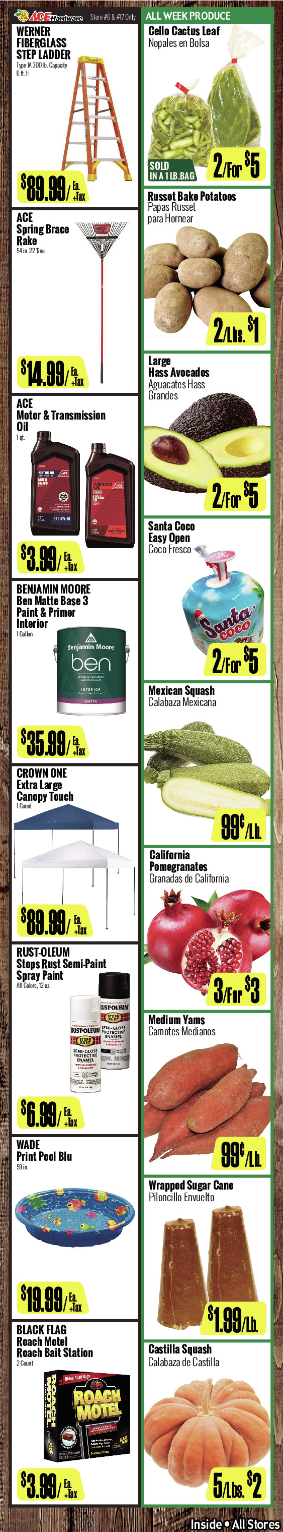 Bodega R Ranch Market Weekly AD 4 Page. valid thruogh 10/16/2024 - 10/22/2024