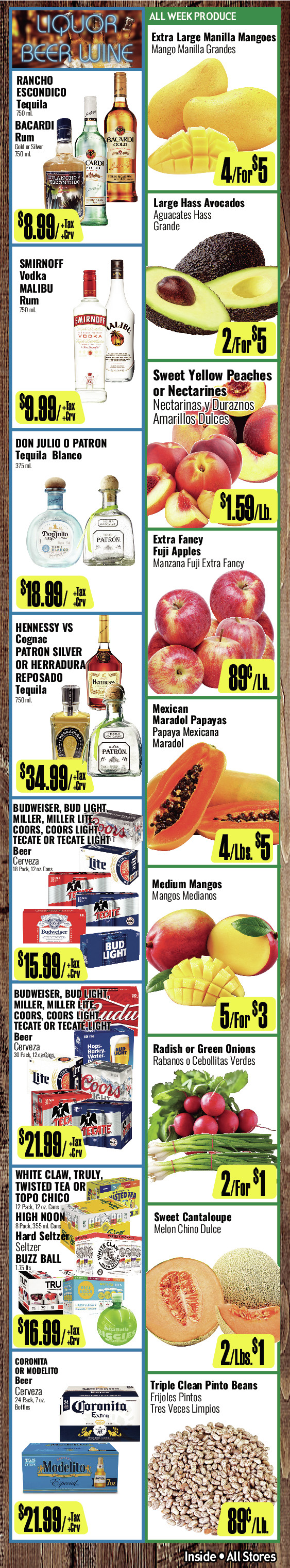 Bodega R Ranch Market Weekly AD 3 Page. valid thruogh 07/02/2025 - 07/15/2025