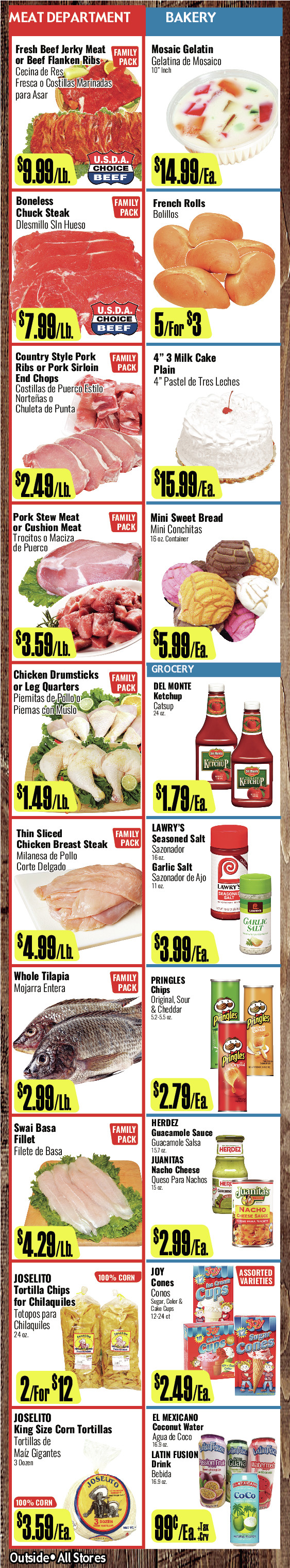 Bodega R Ranch Market Weekly AD 4 Page. valid thruogh 07/02/2025 - 07/15/2025