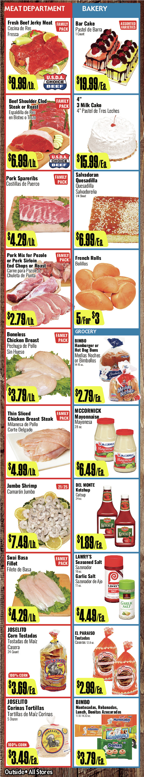 Bodega R Ranch Market Weekly AD 4 Page. valid thruogh 08/27/2025 - 09/09/2025