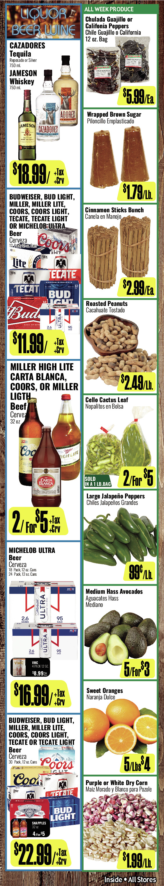 Bodega R Ranch Market Weekly AD 3 Page. valid thruogh 12/03/2025 - 12/16/2025