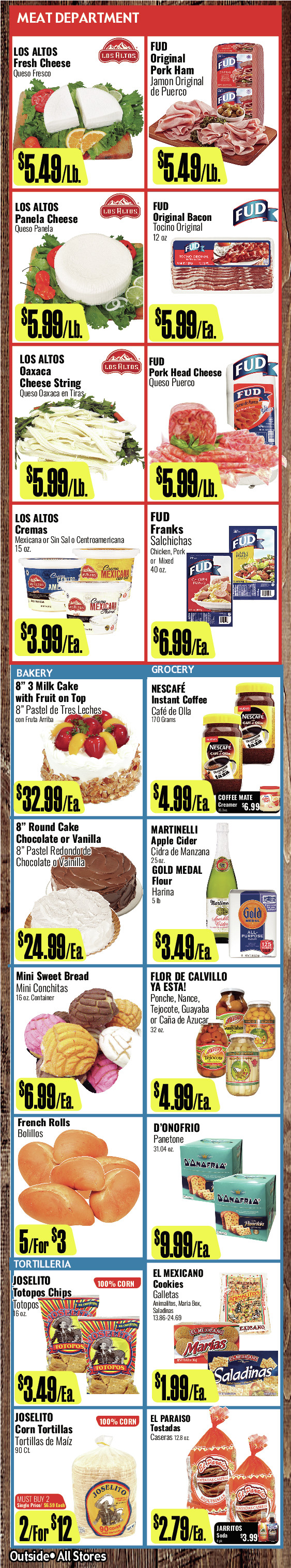 Bodega R Ranch Market Weekly AD 4 Page. valid thruogh 12/17/2025 - 12/30/2025