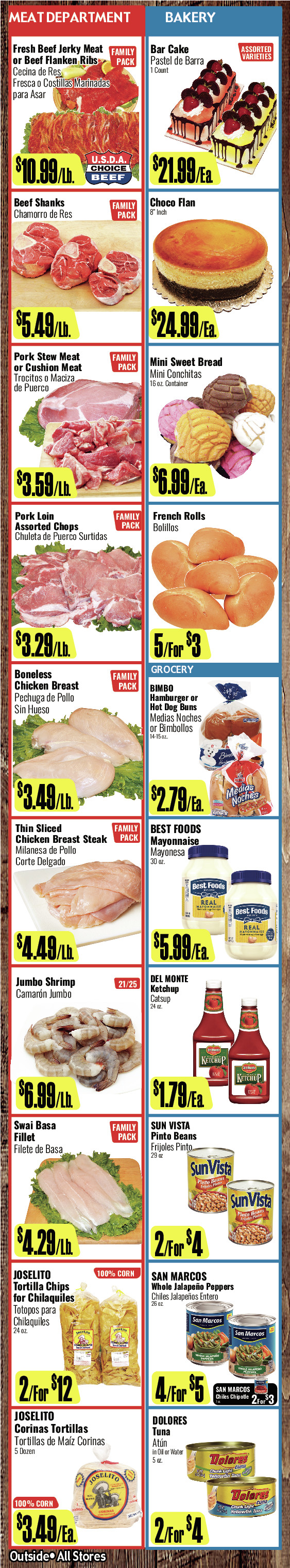 Bodega R Ranch Market Weekly AD 3 Page. valid thruogh 01/28/2026 - 02/10/2026