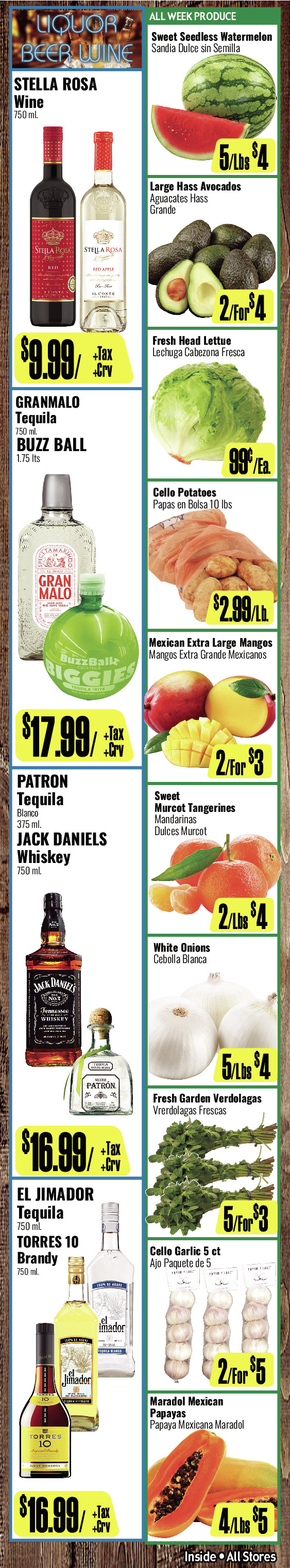 Bodega R Ranch Market Weekly AD 4 Page. valid thruogh 04/08/2026 - 04/21/2026