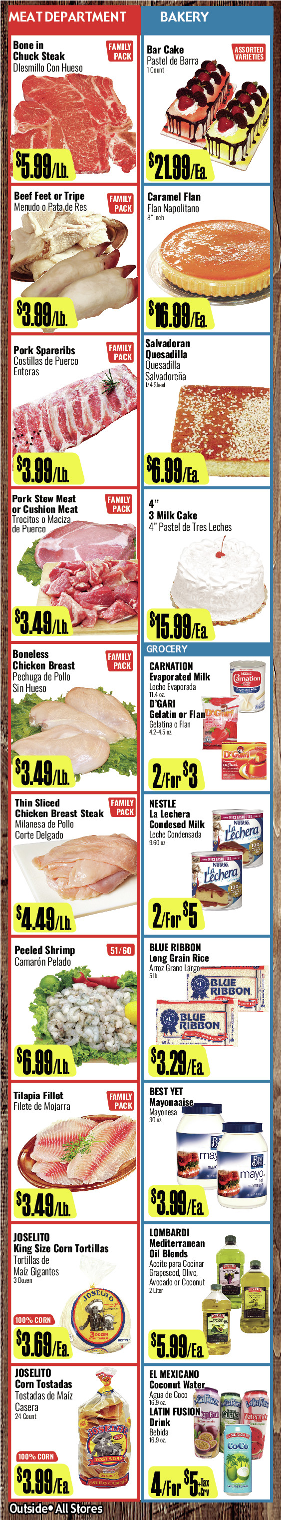 Bodega R Ranch Market Weekly AD 4 Page. valid thruogh 04/22/2026 - 05/05/2026