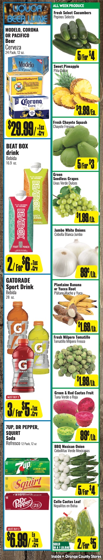 Bodega R Ranch Market Weekly AD 3 Page.