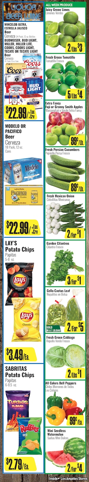 Bodega R Ranch Market Weekly AD 3 Page.