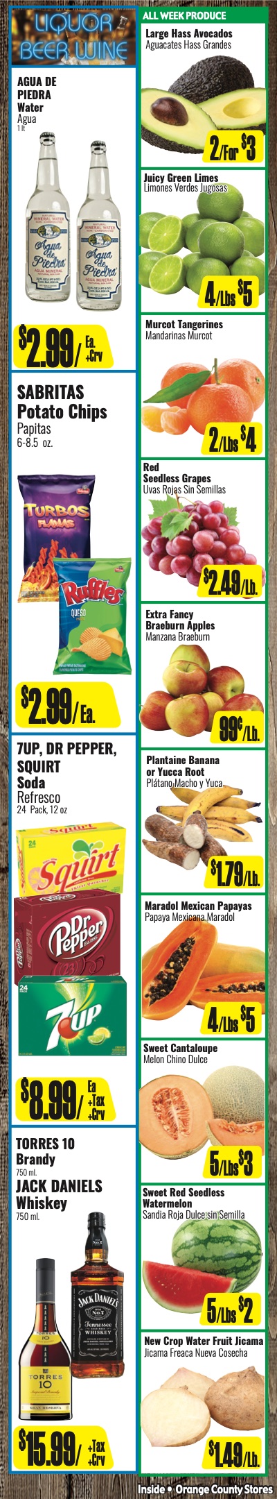 Bodega R Ranch Market Weekly AD 3 Page.