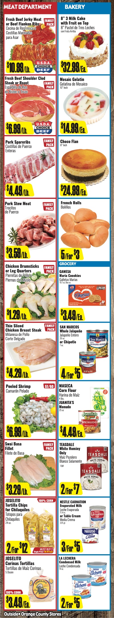 Bodega R Ranch Market Weekly AD 4 Page.