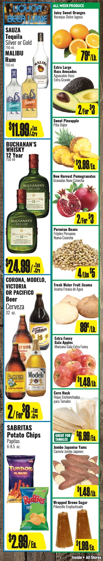 Bodega R Ranch Market Weekly AD 3 Page.